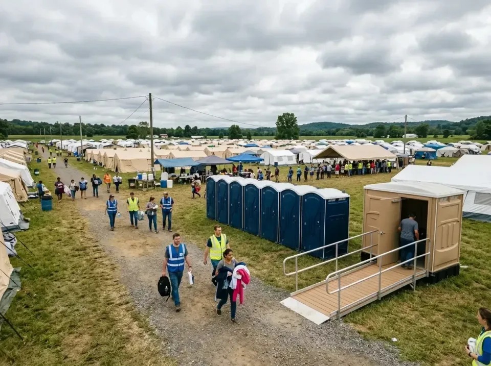 disaster-relief-camp-restrooms-010 — frequently asked questions, Dumpster & Portable Bathrooms Rental in Brighton, MI